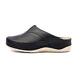 Шкіряні сабо жіночі Tellus 25-06B Чорні, фото 9