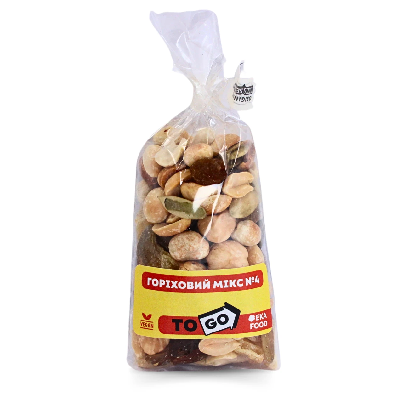 Горіховий мікс 4 EKA Food To Go жовтий 70г, фото 1