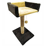 Драпак -"Пухнастики" стовпчик з диваном (джут) 30/33/50 см., фото 2