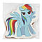 Пряник з принтом Крафт Печиво My Little Pony Rainbow Dash - Рейнбоу Деш 45г, фото 3