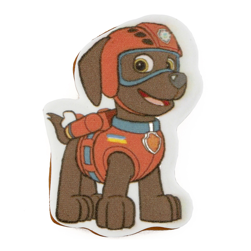 Пряник з принтом Крафт Печиво Paw Patrol Rocky Роккі 45г, фото 1