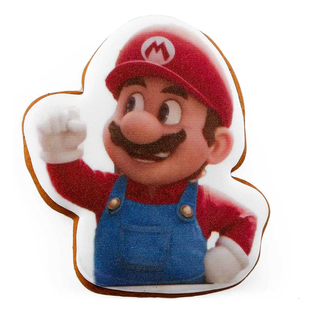 Пряник з принтом Крафт Печиво  Брати Супер Маріо Mario №2 45г, фото 1