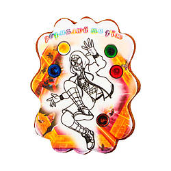 Пряник розмальовка з підкладкою Крафт Печиво Spider-man 85г