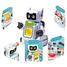 Робот-картридер на радіокеруванні “Робо Друг” 89610 WToys, білий, фото 5