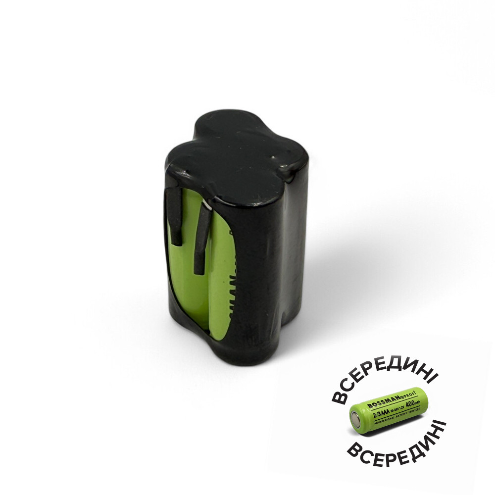 Акумуляторна збірка (4 x 2/3AAA) Bossman SH-2210 400mAh (4.8v)
