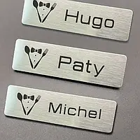 Металевий Шильд, Шильдик, Шильдик: привітний для подарунка сувеніра на самоклейці