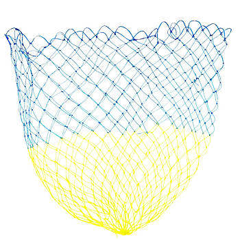Сетка на подхват nylon D 70cm color NEW2025