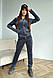 Велюровий спортивний костюм кофта та штани розміри 42-44, 46-48, 50-52 код350, фото 4