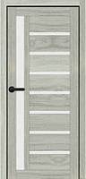 Двері міжкімнатні Порталіно PL-01 месина срібна сатин