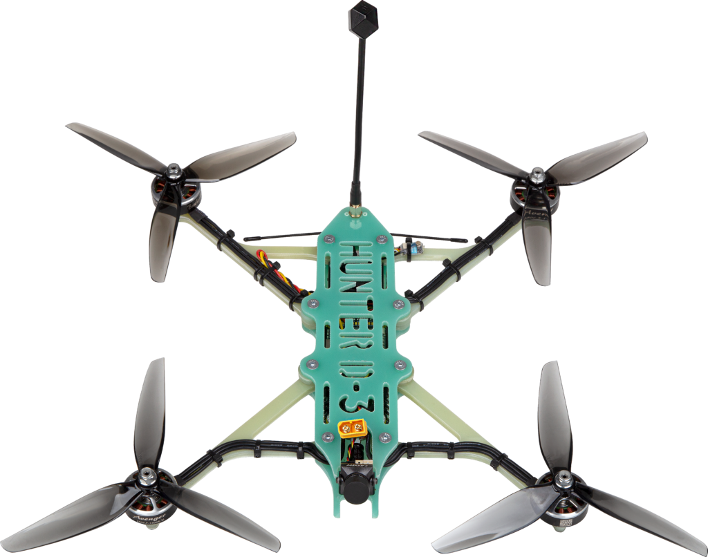 FPV квадрокоптер Hunter D-3