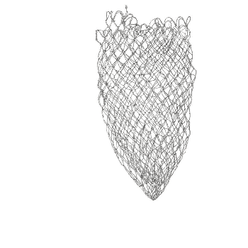 Сітка на підхоплення Kalipso Net capron D40cm grey NEW2025