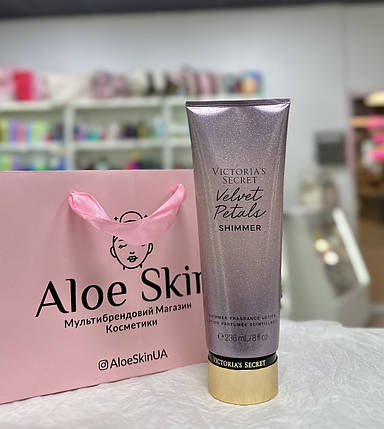 Парфумований лосьйон для тіла Victorias Secret Velvet Petals Shimmer Fragrance Lotion 236ml, фото 1