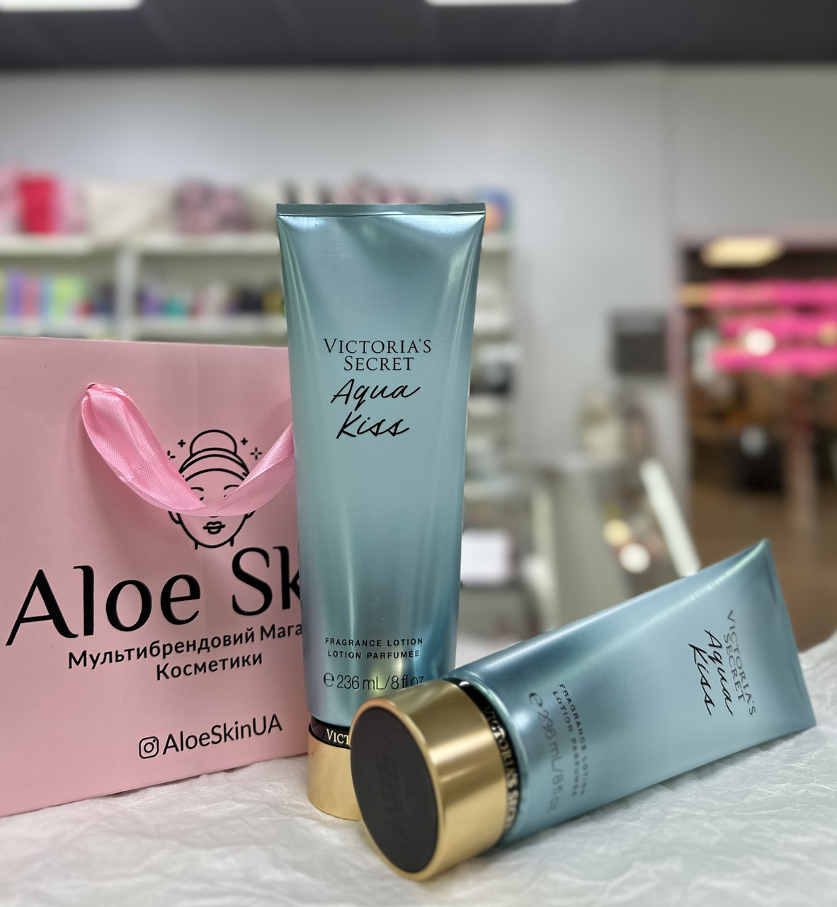 Парфумований лосьйон для тіла Victorias Secret Aqua Kiss Fragrance Lotion 236ml