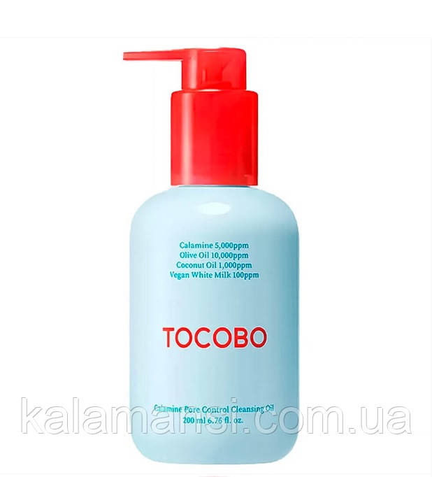 Гідрофільна олія для проблемної шкіри з каламіном Tocobo Calamine Pore Control Cleansing Oil 200 мл