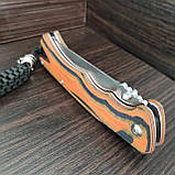 Складний фліппер інерційний Jinjunlang , склобій, темляк G10, фото 2