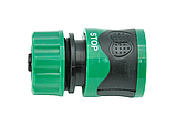 Конектор Ender 1/2″ з клапаном (автостоп) серія Soft для поливального шланга, фото 2