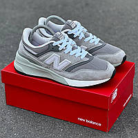 Сірі замшеві чоловічі кросівки New Balance 997