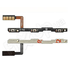 Шлейф для ZTE Blade A52 з кнопками вмикання й гучності