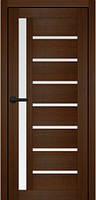 Двері міжкімнатні Порталіно PL-01 кастанья шоколадна сатин
