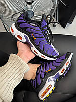 Фіолетові текстильні чоловічі кросівки Nike Air Max TN Plus Voltage Purple Демісезонні кросівки Найк ТН