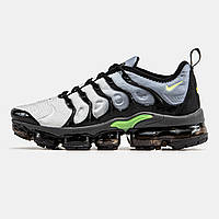 Сірі текстильні чоловічі кросівки Nike VaporMax Plus Демісезонні кросівки Найк ТН Вейпормакс