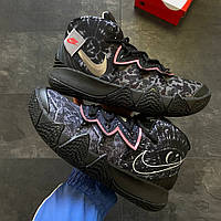 Чорні текстильні чоловічі кросівки Nike Kyrie S2 Hyprid Демісезонні Найк