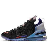 Чорні текстильні жіночі кросівки Nike Lebron 18 NRG Демісезонні Найк Леброн