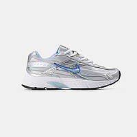 Сірі шкіряні чоловічі кросівки Nike Initiator Silver Retro Sneaker Демісезонні Найк