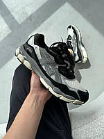 Чорні замшеві жіночі кросівки Asics Gel-Nyc Демісезонні Асікс Гель