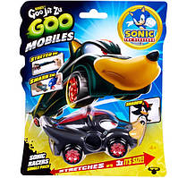 Ігрова фігурка машинка Гуджитсу GooJitZu Goo Mobiles Sonic Racers Шедоу, іграшка розтягується, антистрес