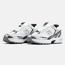 Кросівки New Balance 509 White Silver Black / Нью Беланс 509 Білі із Сріблястим та Чорним, фото 5