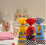 Пакети асорті з малюнком авторалі Чемпіон подарункові фасувальні з затискачами для солодощів 10 шт 27х 12.5 см, фото 5