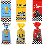 Пакети асорті з малюнком авторалі Чемпіон подарункові фасувальні з затискачами для солодощів 10 шт 27х 12.5 см, фото 4