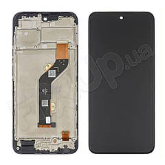 Дисплей для Infinix Hot 30 Play (X6835B), з тачскрином і рамкою в зборі, колір чорний