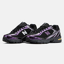 Кросівки New Balance 509 Black Purple / Нью Беланс 509 Чорні з Фіолетовим, фото 5