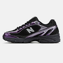 Кросівки New Balance 509 Black Purple / Нью Беланс 509 Чорні з Фіолетовим, фото 4