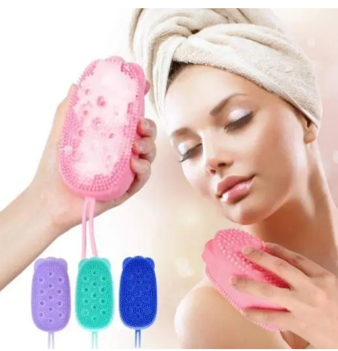 Багатофункціональний силіконовий масажер-мочалка Bath Brush, фото 1