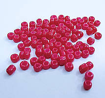 Бісер Finding Розмір 2 мм Китай Червоно-рожевий натуральний Упаковка 50 грам