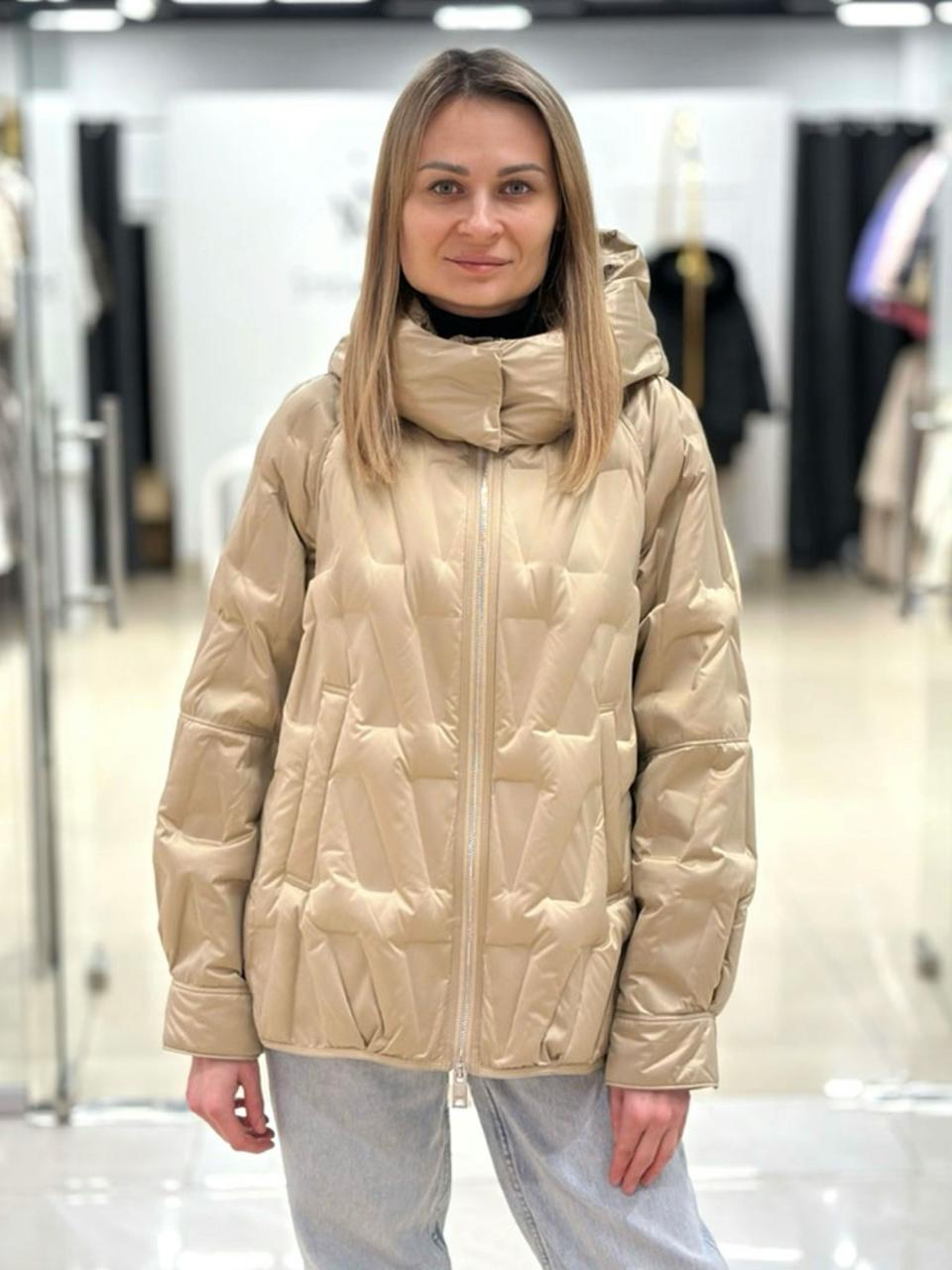 Жіноча куртка CHANEVIA 25138 Beige, фото 1