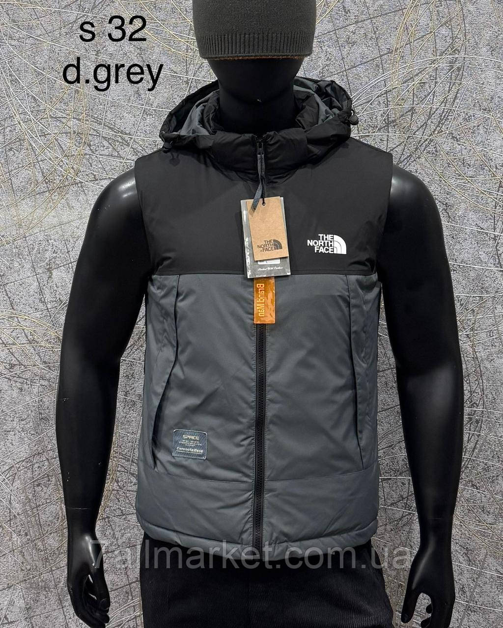 Жилетка чоловіча плащівка/утеплена р-ри L-4XL "PROSTOMEN" недорого від прямого постачальника