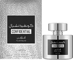Парфумована вода Confidential Platinum Lattafa Perfumes 100ml