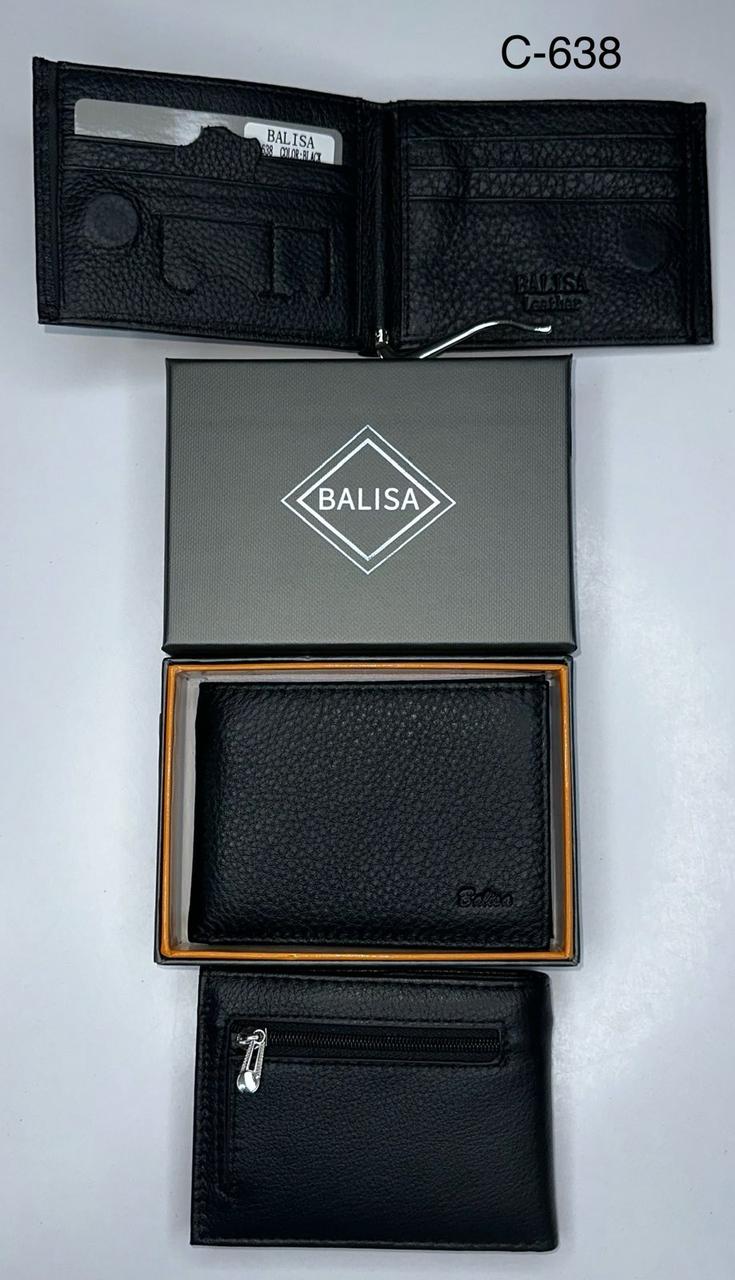 Чоловіче шкіряне портмоне Balisa C-638.Купити чоловічі гаманці гуртом і в роздріб в Україні., фото 1