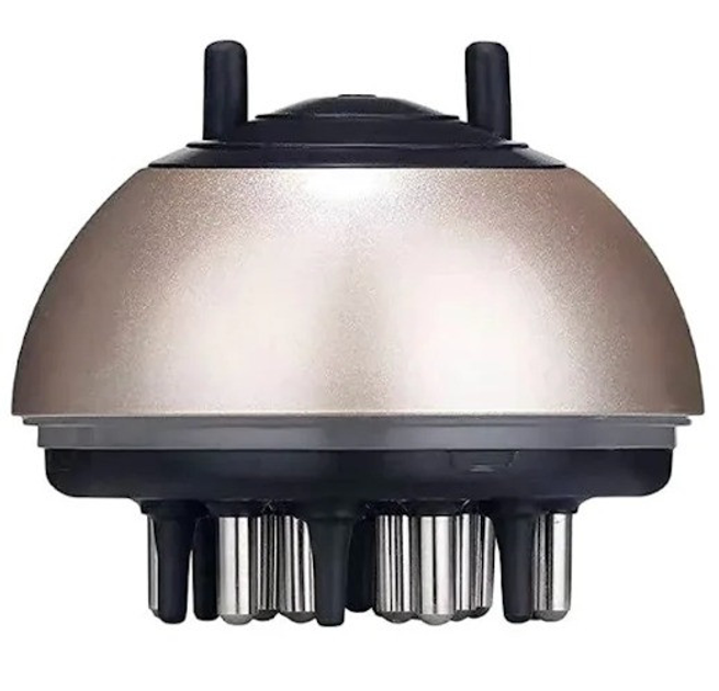 Вібромасажер для голови з ємністю для олій для росту волосся