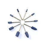 Набір абразивних шарошок для гравера 100шт Карбід кремнію, фото 4