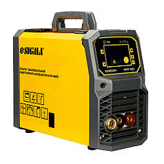 Аппарат сварочный инверторный полуавтомат МIG/MMA-180А электрод 5мм проволока 0.8-1мм LED SIGMA (5386271)