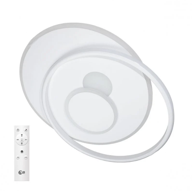 Світильник світлодіодний LED FORREW R 84W RC WH LED CONCEPT, фото 1