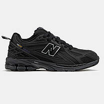 Зимові Чоловічі Кросівки New Balance 1906R Cordura GTX Black / Нью Беланс 1906Р Кордура ГТХ Чорні з Сірим, фото 3