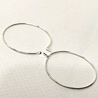 (50шт) Швензи для сережок 30 мм - срібло