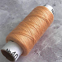 015 Нитки в котушках, для шиття 100% поліестер 40/2 (боб 200м)