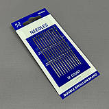0514 Набір циганських голок для шиття NEEDLES - 12 шт, фото 2